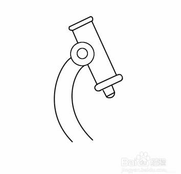 简笔画--如何画显微镜
