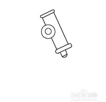 简笔画--如何画显微镜