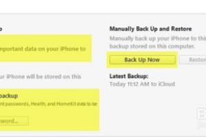 如何备份，重置或恢复你的iPhone，iPad或iPod.