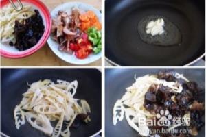 花点小心思打扫节后剩下的大鱼大肉—杂蔬炒猪蹄.