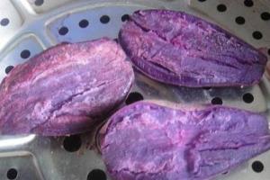 生紫薯放微波炉怎么做.