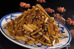 糖醋蒜苔做法 最正宗的做法.