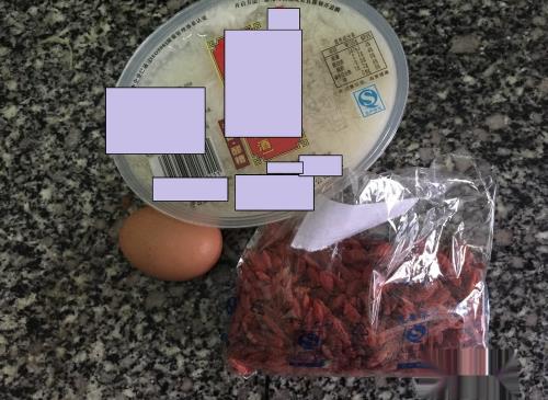 十分钟内简易中餐做法(四)酒糟鸡蛋枸杞粥
