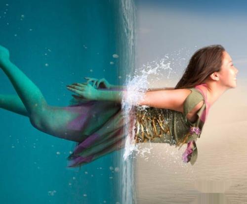 如何用Photoshop合成少女穿越沙漠照片