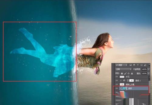 如何用Photoshop合成少女穿越沙漠照片