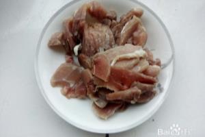 黄桃豆豉肉的做法.
