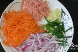 非常简单的家常炒米粉.