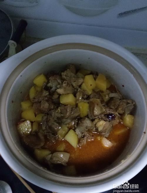 啤酒鸭炖土豆