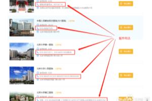 北京医院挂号方法.