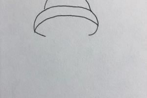怎么绘画农民挖野菜简笔画？.