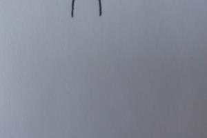 学生用品圆规的简笔画.