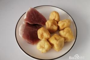 好吃的油豆腐酿肉.