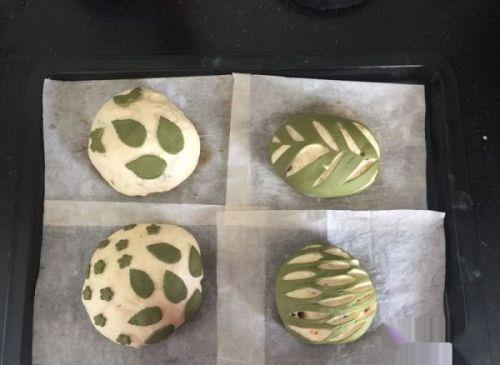抹茶欧克软欧包
