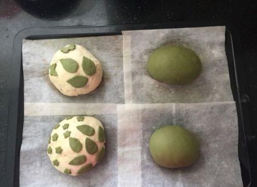 抹茶欧克软欧包