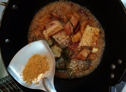 #美食# 红烧腊鱼