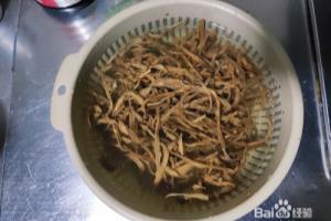 吃不胖的笋干炒肉.