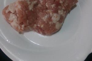 红辣椒炒肉沫.
