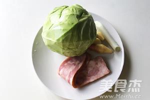 培根手撕包菜.