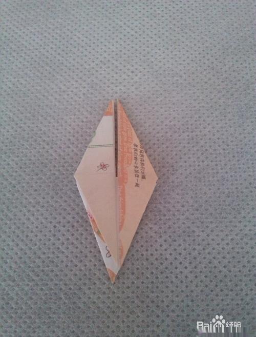教你快速折千纸鹤