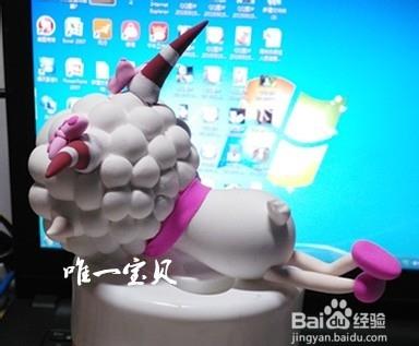 超轻粘土制作美羊羊
