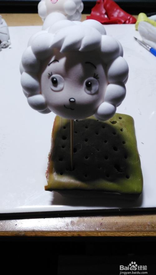 超轻粘土制作美羊羊
