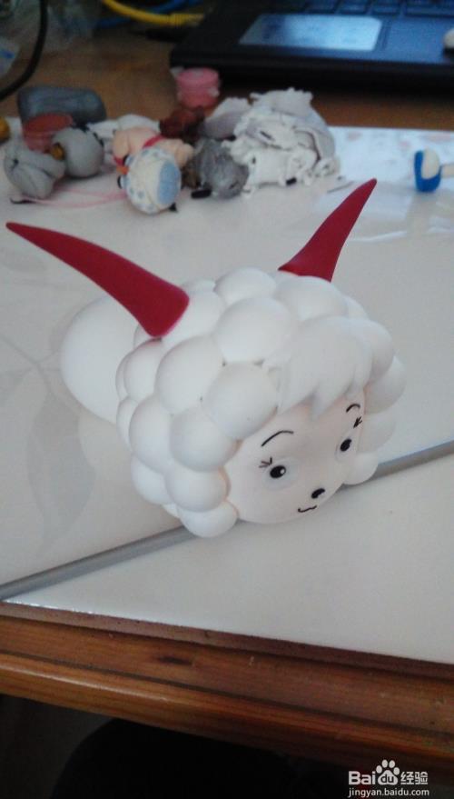 超轻粘土制作美羊羊