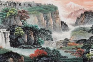 抒胸写意— 艺术家·张利山水画作欣赏.