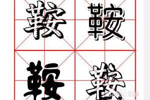 鞍五笔怎么打.