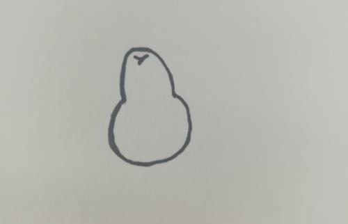 简笔画的鸭梨怎么画
