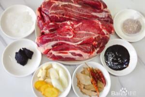 怎么做高压锅版酱牛肉.