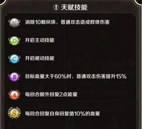 诺文尼亚艾尔塔妮斯技能介绍