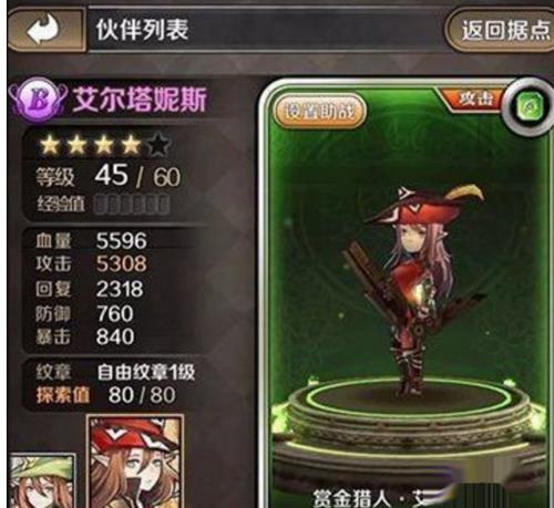 诺文尼亚艾尔塔妮斯技能介绍