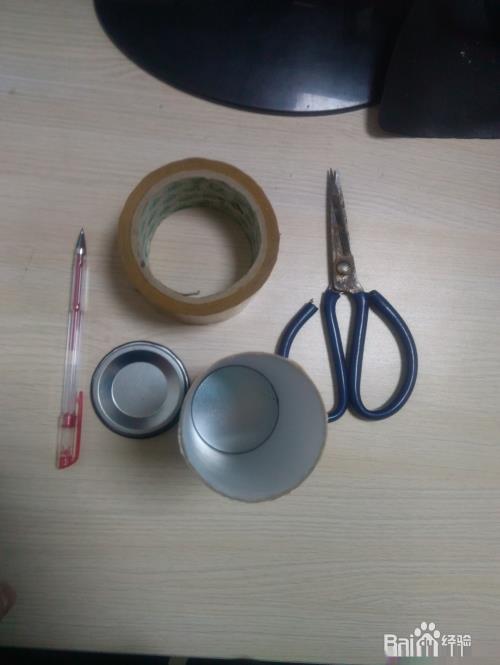 #环保达人#废弃花茶筒变身烟灰缸