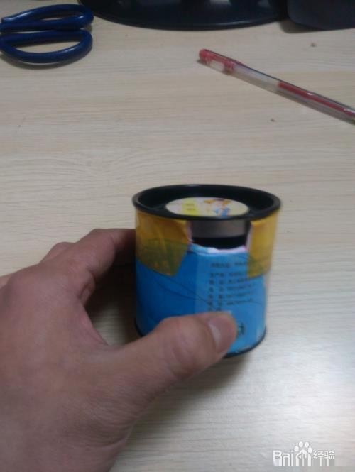 #环保达人#废弃花茶筒变身烟灰缸