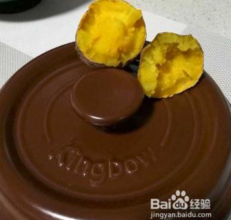 砂锅烤红薯制作步骤