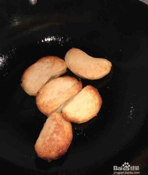 跟我学做馋嘴的香煎馒头片