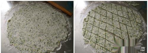 韭菜面叶的做法