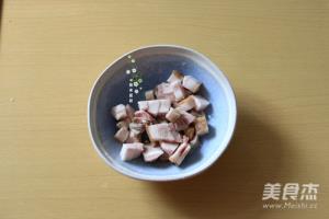 下饭菜扣肉肉末焖猪仔豆.