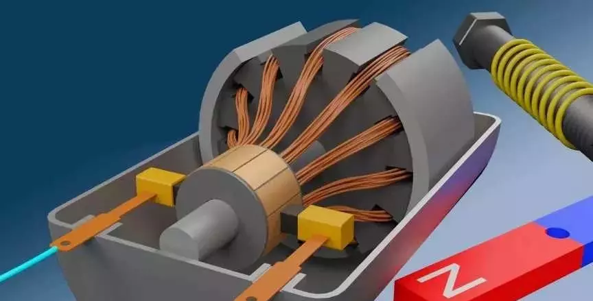 电动机原理是什么的作用力使电动机转动(2)