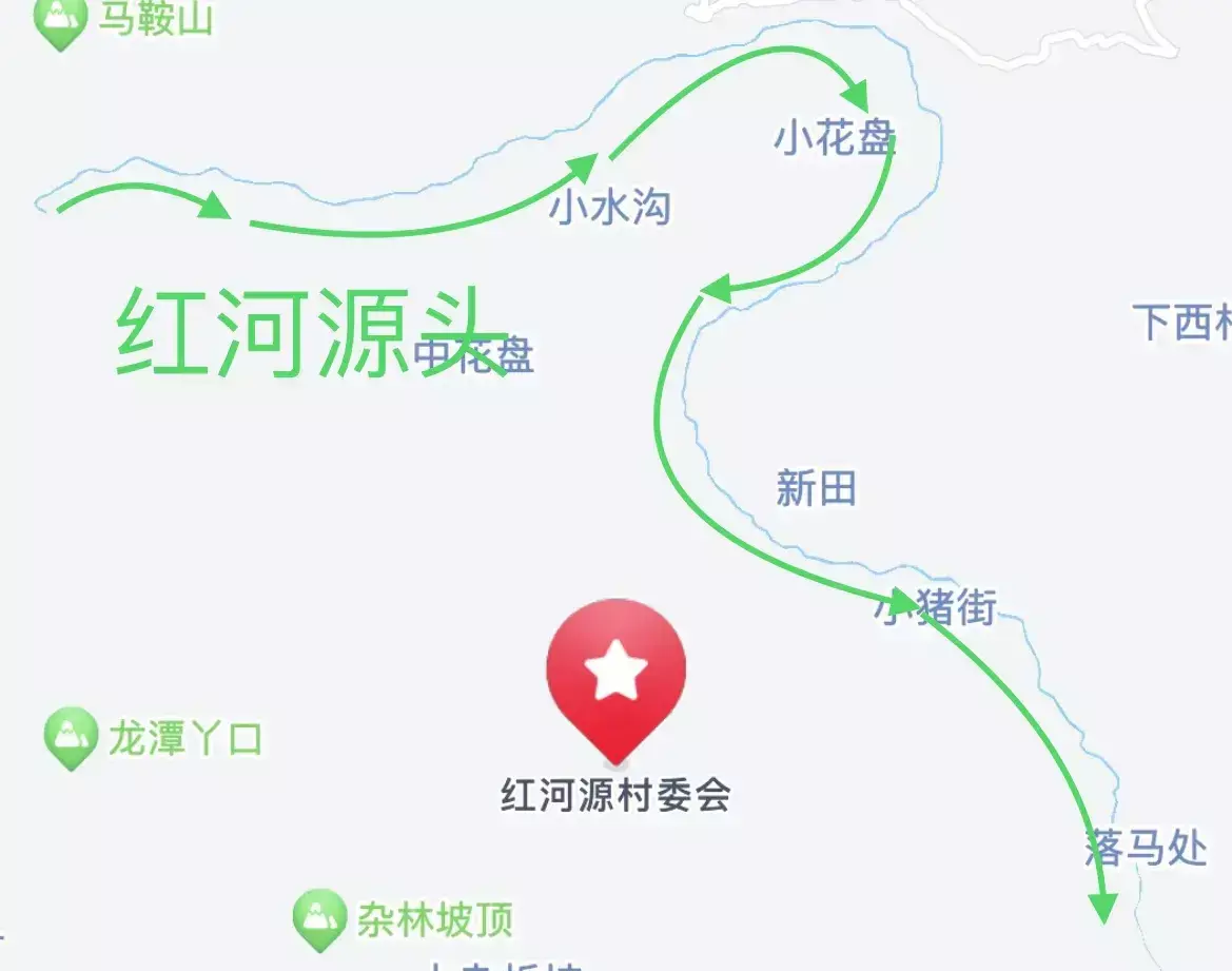 红河源头在什么地方(2)
