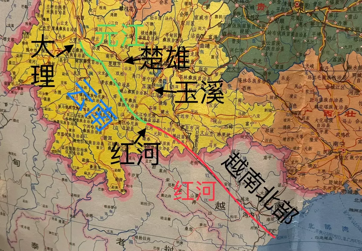 红河源头在什么地方(3)