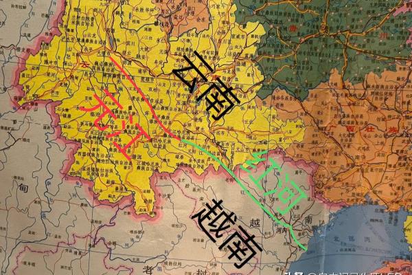 红河源头在什么地方.