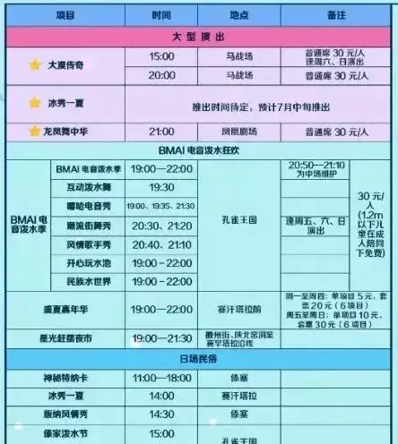 深圳欢乐谷夜场门票包含什么项目(6)