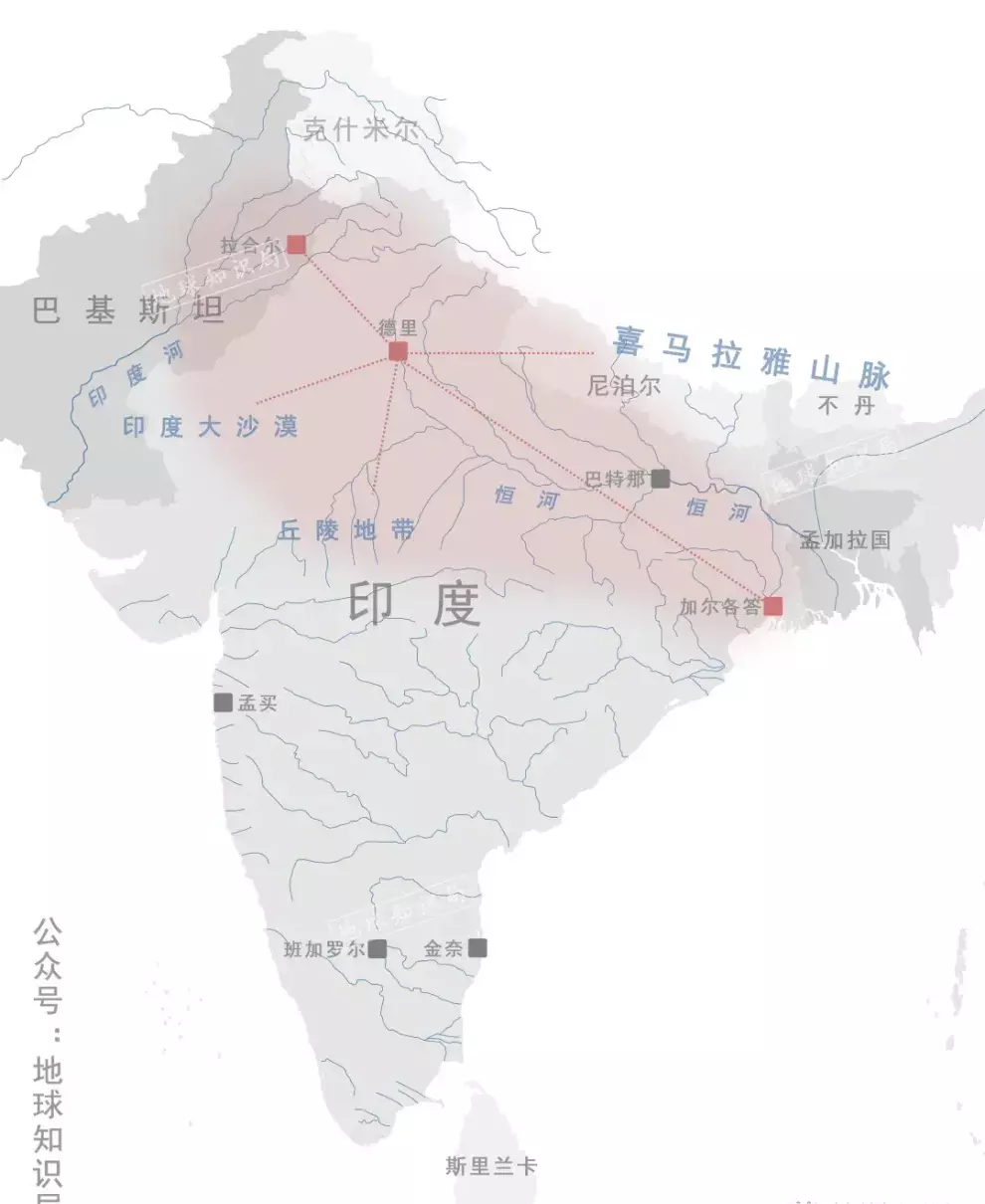 1963年印度迁都新德里的原因(3)