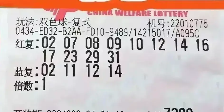 双色球今天全部晒票(10)