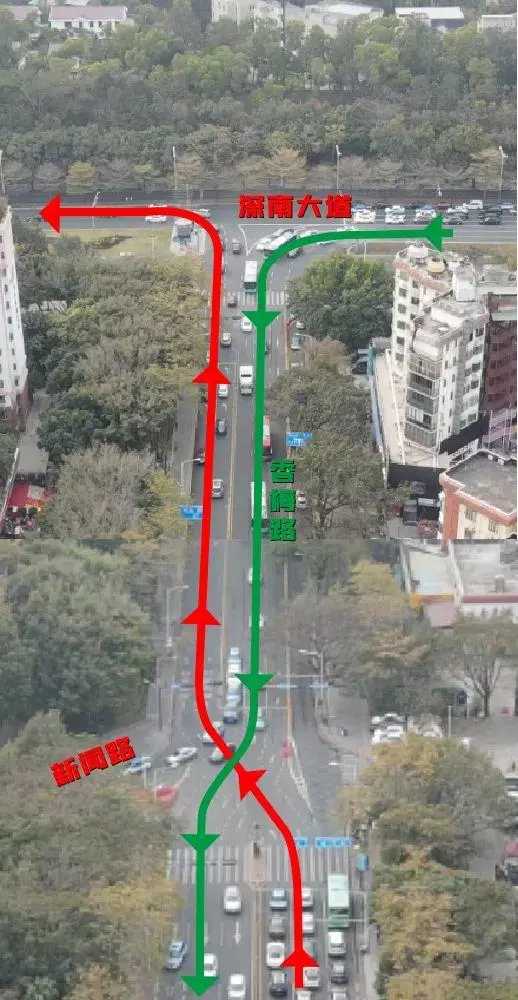 香梅路车道反转逆行会拍吗(9)