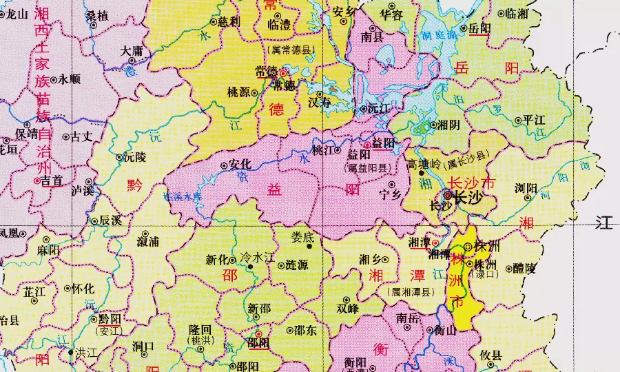 长沙有哪几个区哪几个县(7)