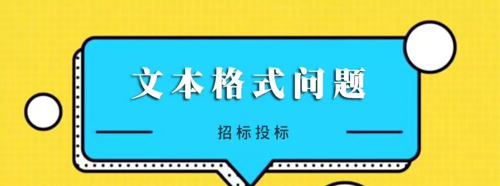 标书格式要求及字体大小(2)