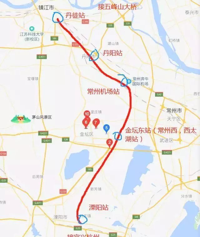 常州到溧阳高铁什么时候造好(2)