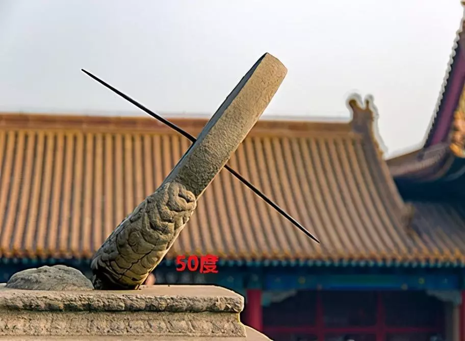 日晷晷面与地面的夹角是什么(2)